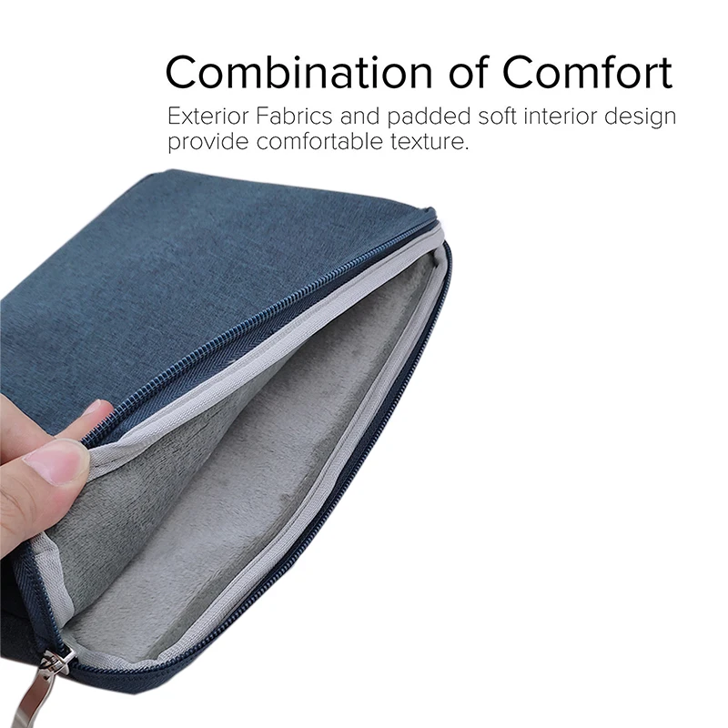 Su geçirmez kılıf çanta Kılıf Kapak İçin CHUWI UBook X 12 inç Çanta Kol Çantası Basit saklama çantası Ubook 11.6 inç Tablet