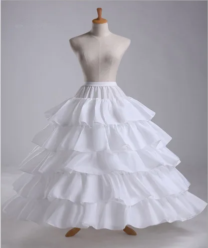 Costumebuy Ortaçağ Victoria Rokoko Balo Elbise Kombinezon Tam Kabarık Etek Fırfır Jüpon Düğün Tül Jüpon 4 Hoop