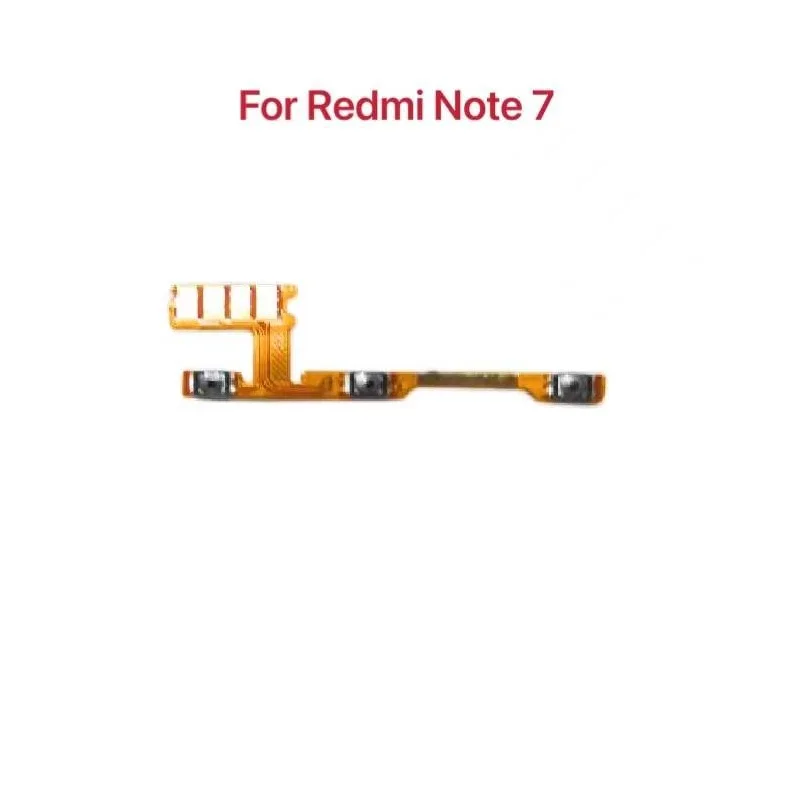 Xiaomi Redmi için 6 7 8Pro 7A Not 6 7 8 Pro Güç Ses Açma Kapama Düğmesi Flex Kablo