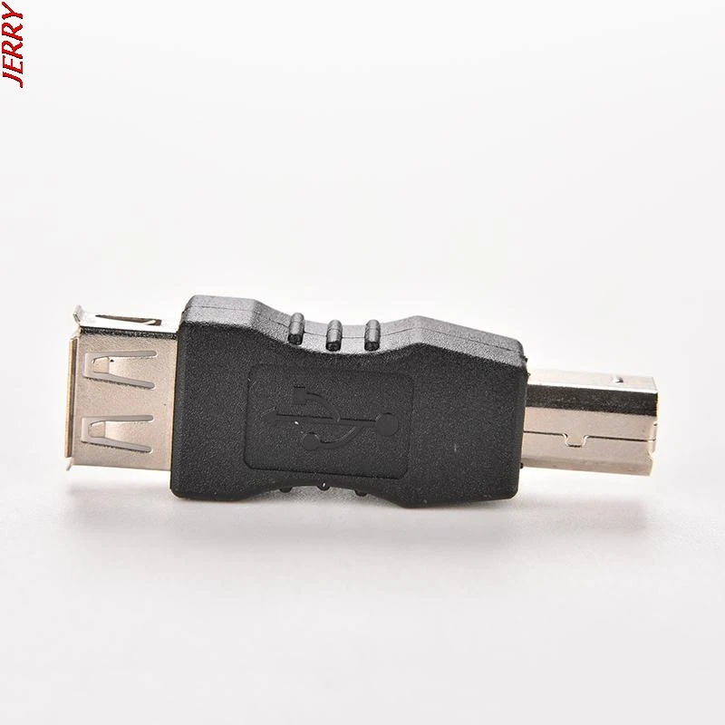 Yeni 1 ADET USB 2.0 Tip A Dişi USB Tip B Erkek Dönüştürücü Adaptör USB Baskı Kablosu Konnektör Değiştirici