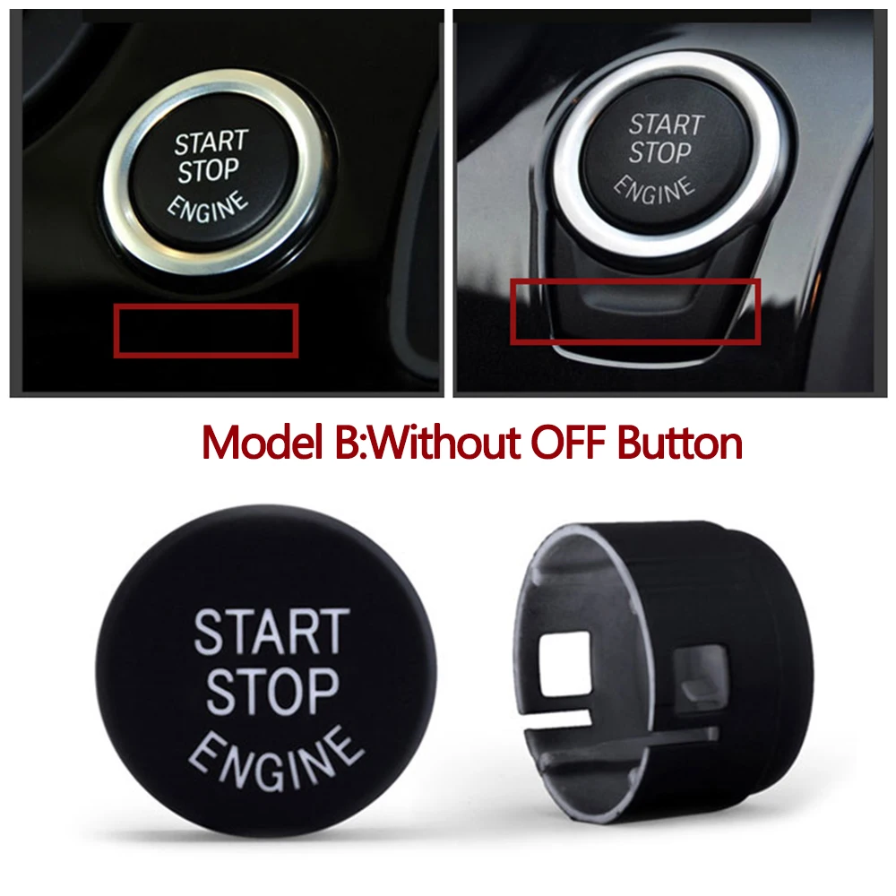 Motor Kontak Anahtarı Start Stop düğme kapağı BMW İçin 1 3 5 7X1X3X4X5X6 F Serisi F01 F02 F10 F11 F06 F12 F15 F16 F25 F26
