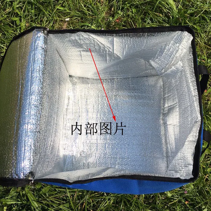 14 inç büyük termal pizza çantası Kalın Soğutucu Çanta Yalıtımlı pizza saklama çantası Taze gıda dağıtım Kabı 45x45x40cm