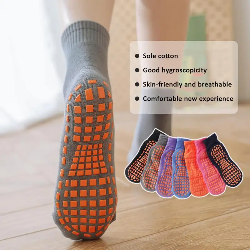 Moda Sıcak Yoga Çorap Silikon Kaymaz Kat Çorap Nefes Pamuk Dans Spor Hareketi Pilates Bale Çorap Yetişkin Çocuk İçin