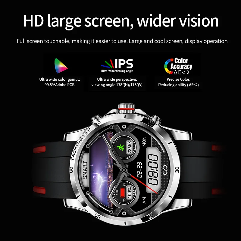 LIGE Bluetooth Çağrı akıllı saat Erkekler IPS HD Tam Dokunmatik Çoklu Spor Spor Bilezik Su Geçirmez Erkekler ios için akıllı saat Android