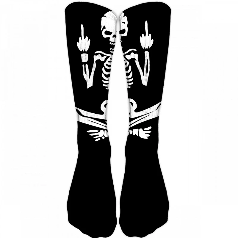 3D Baskı kafatası Desenli Çorap Erkekler Unisex sonbahar kış yumuşak Pamuklu uzun Çorap Harajuku Moda Örümcek web Komik serin çorap