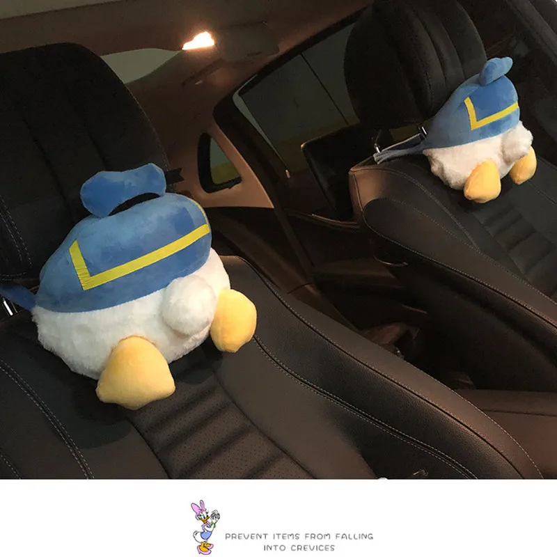 Donald Duck Araba Yastık Bel Desteği Yastık karikatür Sevimli Yaratıcı Kafalık Neckpillow