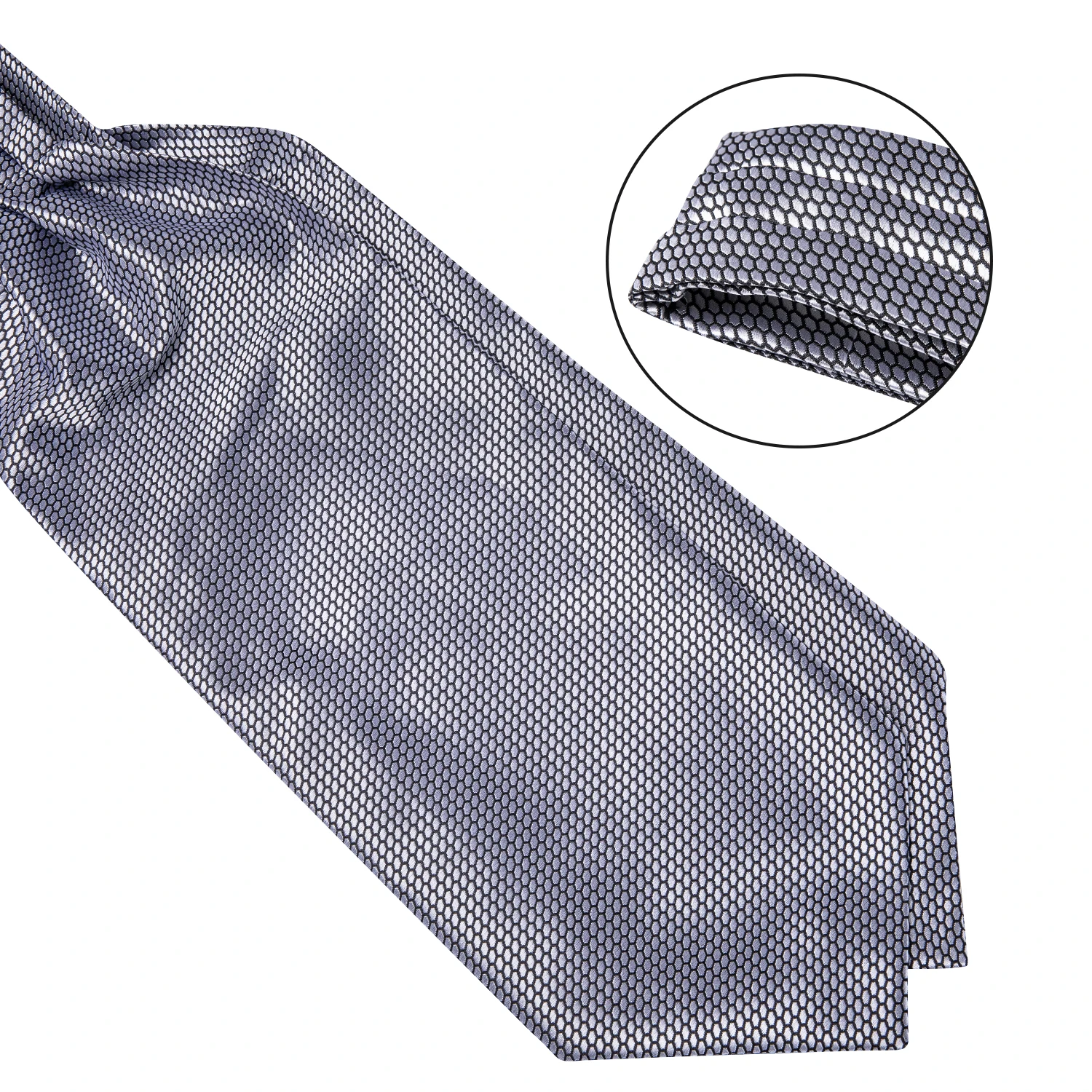 Jakarlı Erkek Ekose Ascots Moda Paisley Kravatlar Düğün Resmi Cravat Ascot İngiliz Beyefendi Yumuşak Polyester Lüks Boyun Kravat