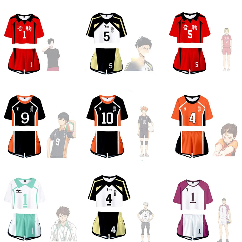 Haikyuu!! Nekoma Lisesi Cosplay Kostüm Nekoma Lisesi Hinata Shyouyou Tetsurou Kuroo MSBY Voleybol Kulübü Formaları Hediye