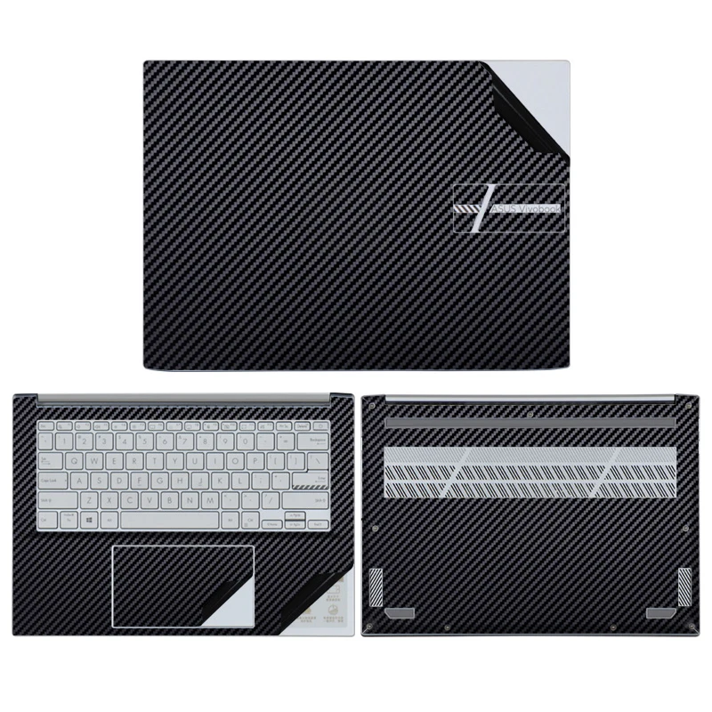 Yeni ASUS VivoBook Pro 14 2021 Dizüstü Bilgisayar Vücut Koruyucu Cilt için ASUS VivoBook Pro 14 M3400QA ÜST + TouchPad + Alt Cilt Dahil