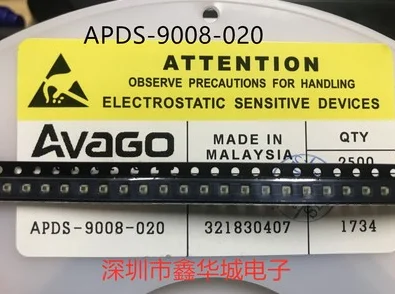 ÜCRETSIZ KARGO 10 adet / GRUP %100 YENI APDS-9008 ortam ışığı sensörü optik sensör ortam ışığı sensörü
