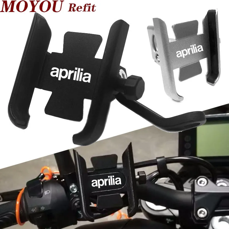 Aprilia SRMAX300 SRMAX250 SRMAX 250 300 GPR150 GPR125 GPR 150 125 motosiklet gidonu Cep telefon tutucu GPS stand braketi