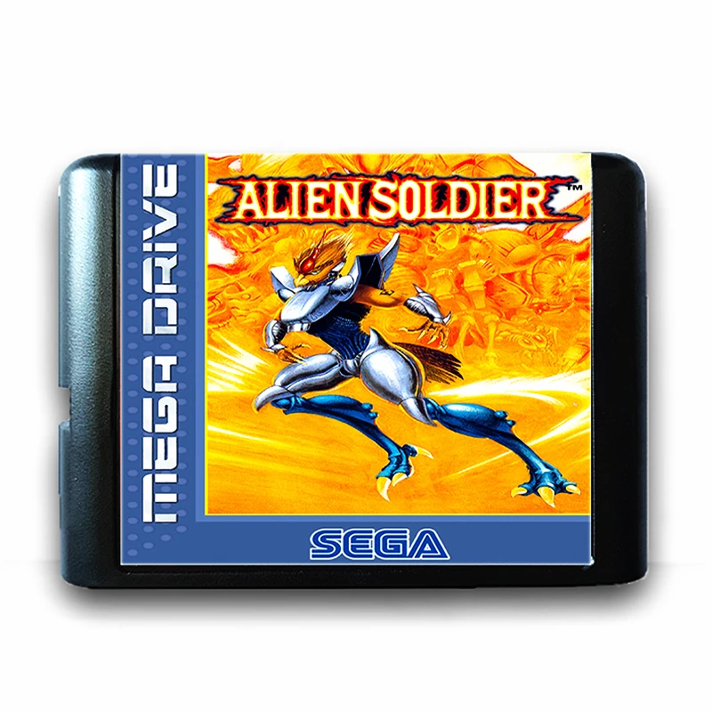 Alien Asker 16 bit Sega MD Oyun Kartı Mega Sürücü Genesis ABD PAL Versiyonu video oyunu Konsolu