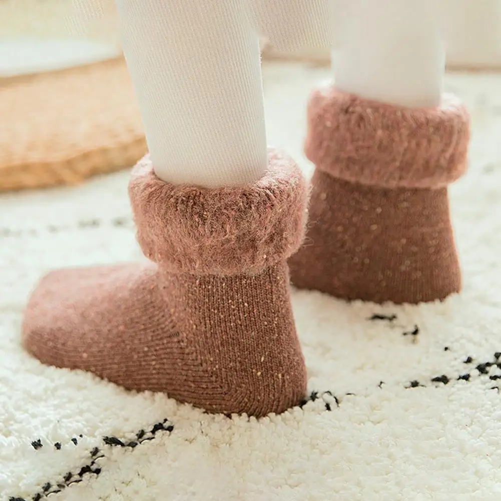 Kawaii Çorap Kalın Katı Çorap merinos Yünü Tavşan Çorap Sıcak Tutma Kadın Çorap Yün Karışımı İyi Dokuma Kış Çorap