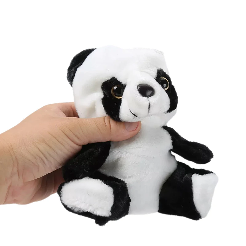Değiştirilebilir Panda JC Sihirli Hileler Peluş Panda Oyuncak Görünen Boş Kağıt Torba Magia Sihirbaz Sahne Yanılsamalar Hile Prop