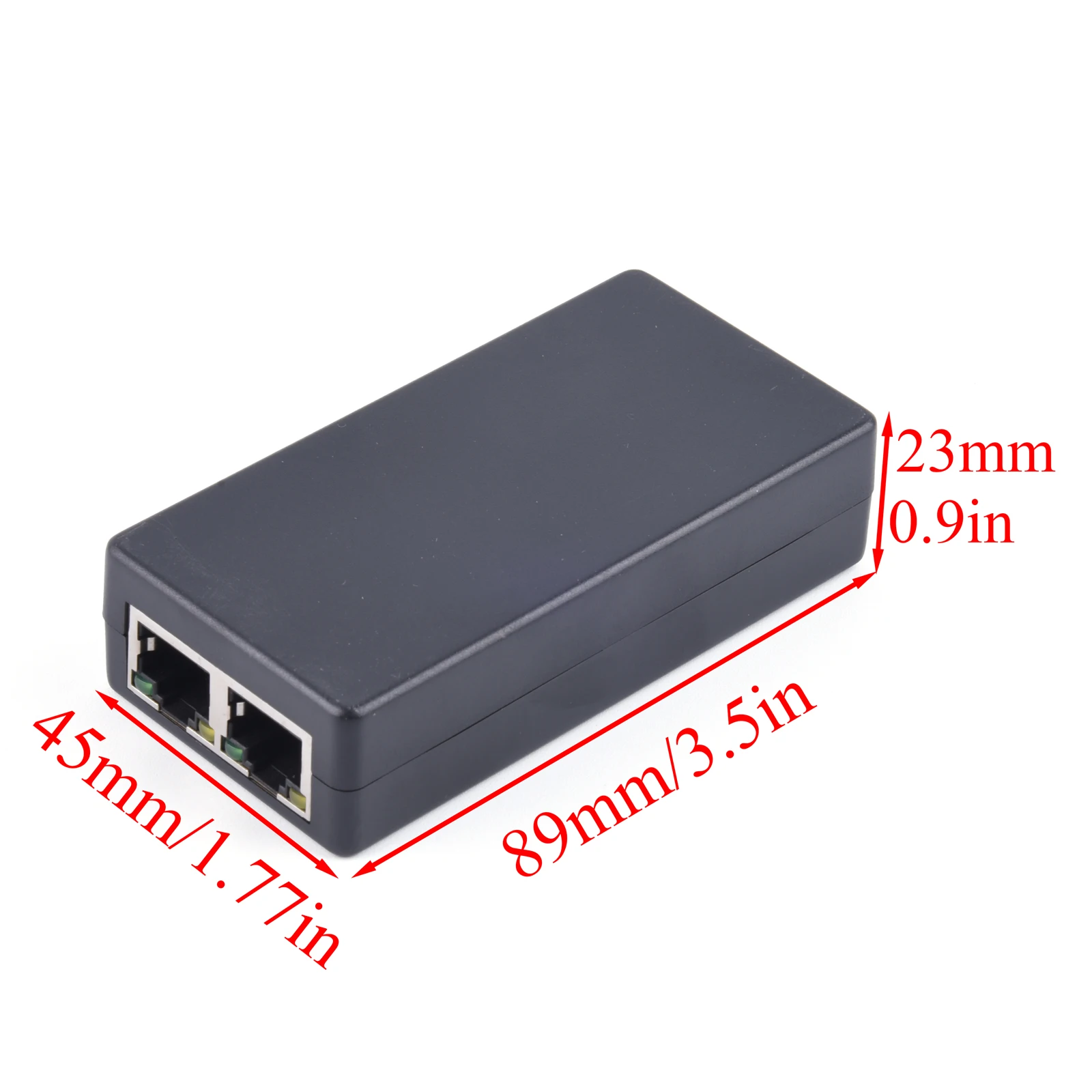 POE Genişletici 1 ila 2 Port Tekrarlayıcı 100 Mbps IEEE 802.3 af / at Standart NVR IP Kamera AP Anahtarı POE Max Uzatın 80 m / 262.47 ft