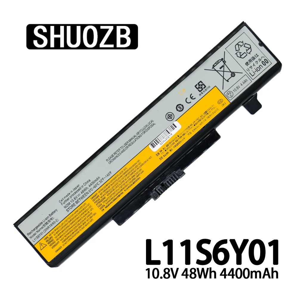 L11S6Y01 Yeni Laptop lenovo için batarya 6 Hücreleri Y480 Y580 G400 G480 G500 G700 G580 Z380 Z580AM V480 L11M6Y01 L11N6R01 L11L6Y01