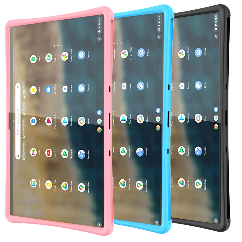 Lenovo Chromebook Duet 5 13.3 Tablet Kapak Yumuşak Silikon Standı Tutucu Funda Kılıf Chromebook560 13Q7C6Installable Klavye
