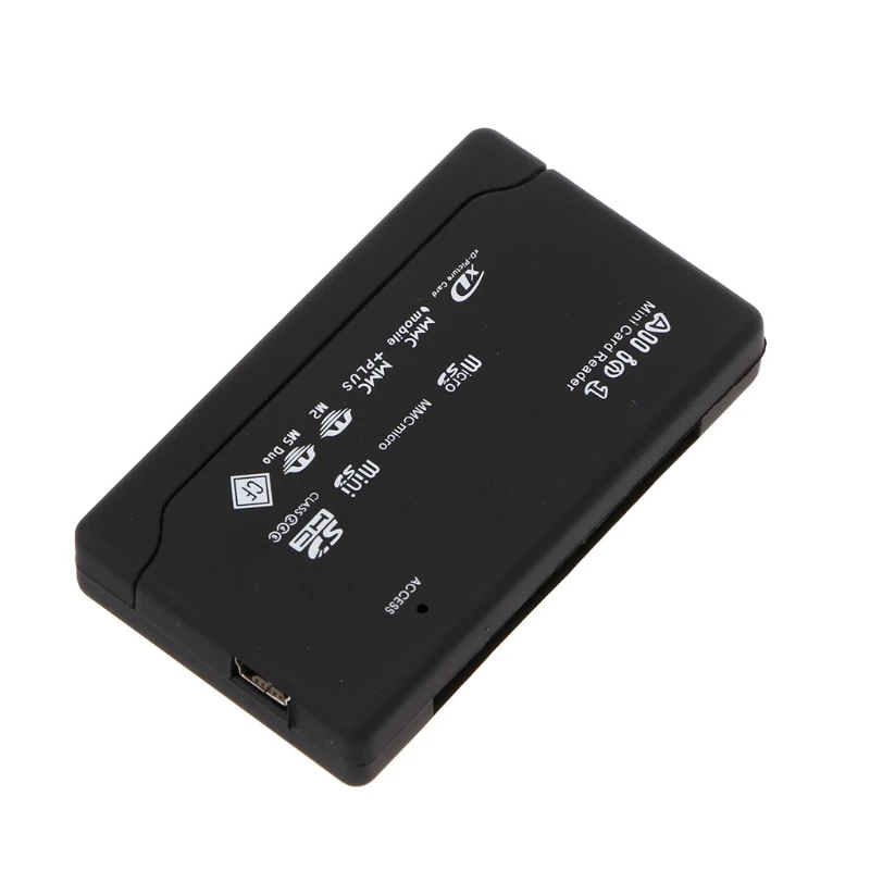 C5AE Evrensel USB Adaptörü Harici Mikro SD SDHC M2 MMC XD CF Hafıza kart okuyucu