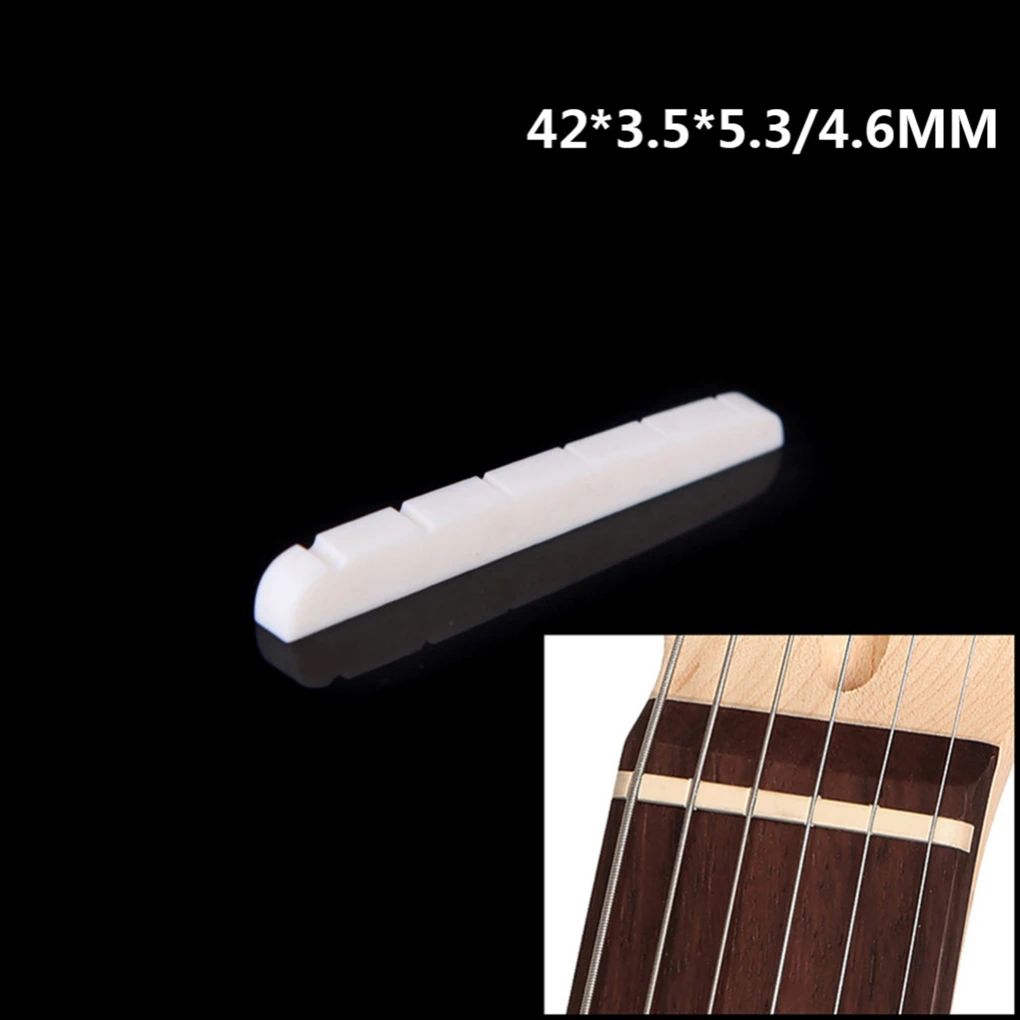Yedek Fender Strat Tele ST TL Elektro Gitar Kemik Somun 6 Dize Gitar Köprü Eyer Enstrüman Aksesuarları