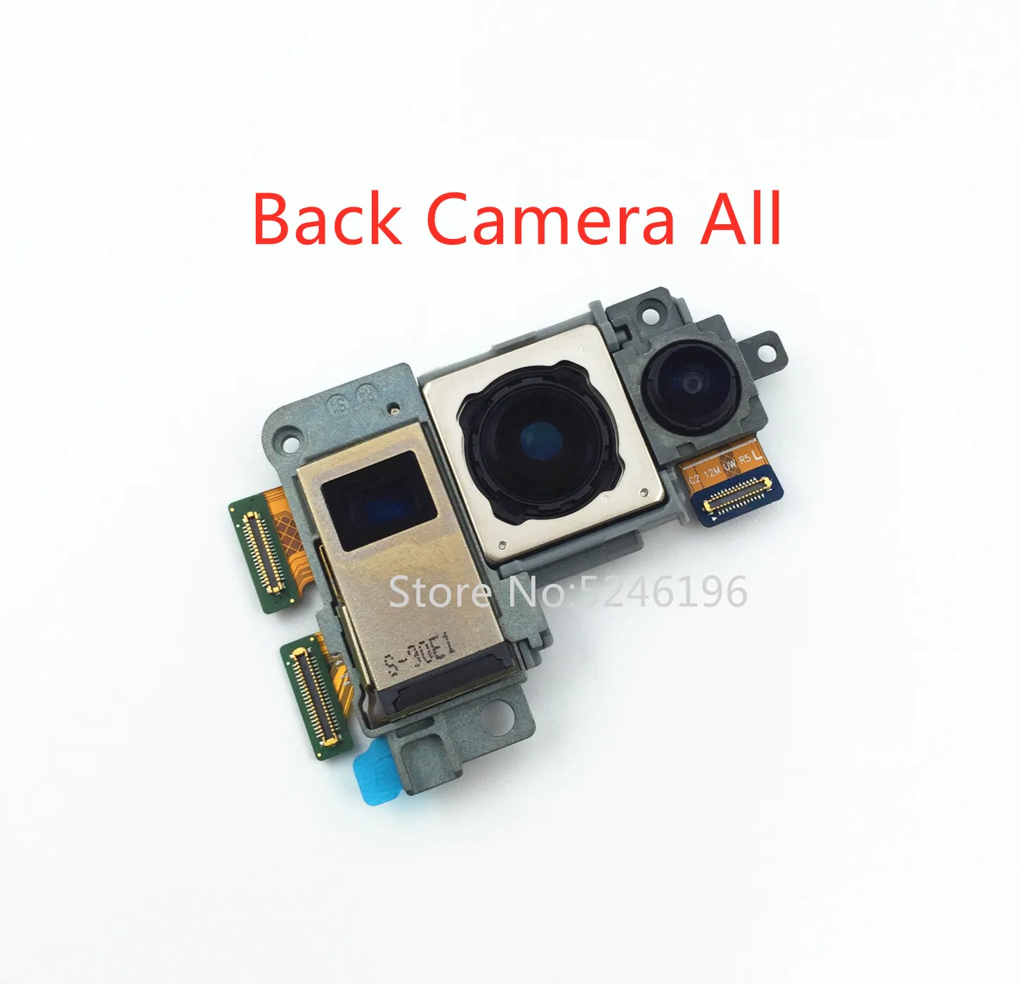 1 adet Arka büyük Ana Arka Kamera ön kamera Modülü Flex Kablo Samsung Galaxy Note20 Ultra Not 20 Ultra Orijinal Yedek Parça